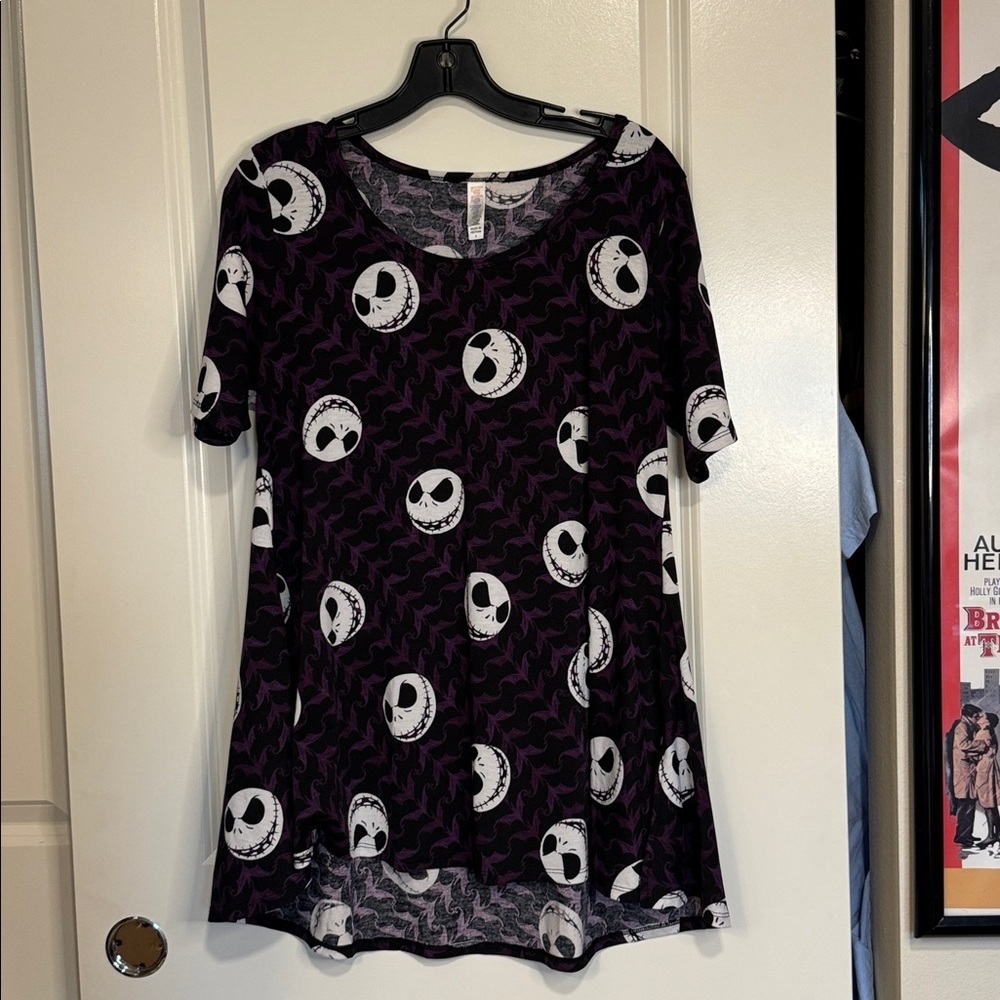 NWT LuLaRoe Disney Small Perfect T NBC Nightmare Before Christmas Halloween